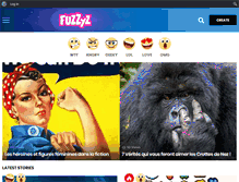 Tablet Screenshot of fuzzyz.com